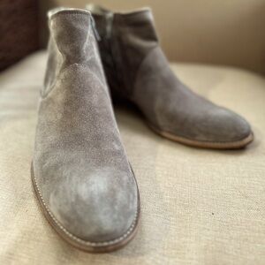 Paul Green Suede Short Boots